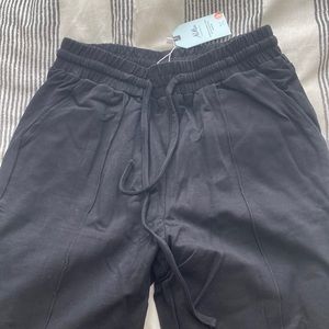 NiMin Black Jogger Dress Pants